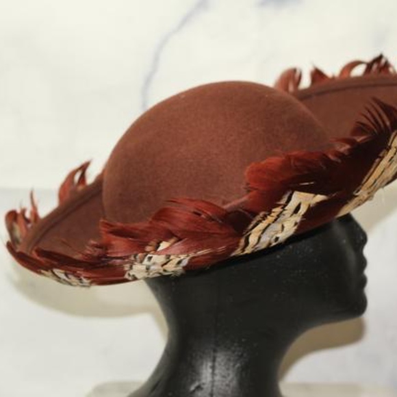 Deborah New York Light & Dark Brown Feathered Wide main image 5